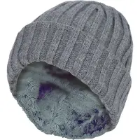 Heat Holder Geribbelde wintermuts voor jongens - Pebble Melange