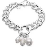 Luxenter armband afgewerkt in rhodium - Invak
