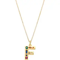 Luxenter Ketting 'Alphabet' gemengde kleuren