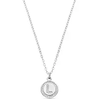 Luxenter Ketting 'Alphabet' wit