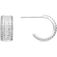 Luxenter Oorbellen 'Squil' zilver