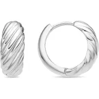 Luxenter Oorbellen 'Usma' zilver