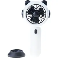 VHV - Handventilator - USB oplaadbare mini ventilator - USB aansluiting - 3 snelheidsstanden - voor bureau, reis, tas, camping