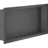 Boss & Wessing Inbouwnis BWS Colorato 30x60x10 cm Gunmetal Grijs