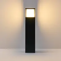 Molto Luce LED tuinpadverlichting FYNN-Y, hoogte 45 cm, antraciet, CCT IP65 aan/uit FYNN-Y, zwart, Aluminium, Modern