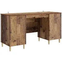 Syfax Bureau Oud hout Bewerkt hout 142,5 x 50 x 75 cm