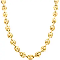 Luxenter collier afgewerkt in 18k geel goud - Midyu