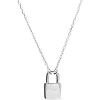 Luxenter 925 Sterling zilveren gerhodineerde halsketting - Imlor