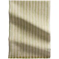 Marc O'Polo Sjaal lichtgroen / wit