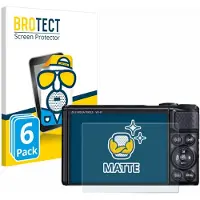 BROTECT - Screenprotector voor Canon PowerShot SX740 HS / Lite - Folie Beschermfolie matte 6 Stuks
