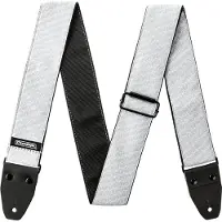 Dunlop D6712 Cube Hatch Light Grey Jacquard Gitaarband