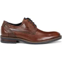 Fluchos Fluchosvoor mannen. F1629 Theo Leren Loafers Bruin (42), Leer, Plat, Veters, Casual