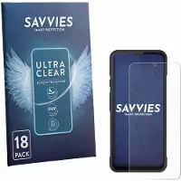 Savvies - Screenprotector voor iMin Swift 1 Pro - Folie Beschermfolie transparant 18 Stuks