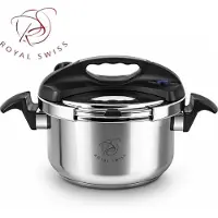 Bellissima Snelkookpan 4L – Pressure Cooker voor Alle Warmtebronnen – Inductiegeschikt – Veilig & Snel Koken Royal Swiss