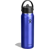 Hydroflask Lightweight Wide Flex Straw Cap Drinkfles 32oz (Maat - 946ml, Kleur - Blue Sapphire)