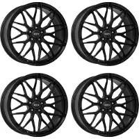 DOTZ 4 velgen, merk , model Suzuka, kleur zwart, afmetingen 8.5Jx19, 5x112 steekmaat, geschikt voor Infiniti Q30 en QX30