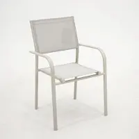 Vita Duca stapelstoel dining crème
