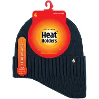 Heat Holder - Thermische hoed voor heren met verlaagde hals - Marine