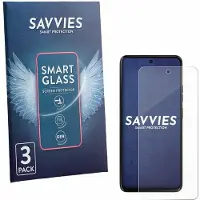 Savvies 3 Stuks Screenprotector - geschikt voor Motorola Moto G47 - beschermfolie glas transparant