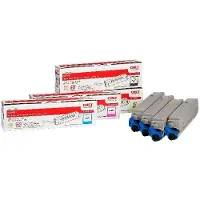 OKI 43698501 toner rainbow pakket (origineel)