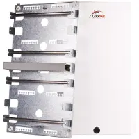 Cobinet 112694 VKA8/PROFIL, verdeeldoos van staal, geschikt voor 400DA, afmetingen 333x553x115, type R9016