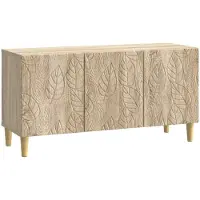 vidaXL TV Kast 99 x 34,5 x 50 cm Sonoma Eiken Bewerkt hout
