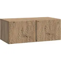 vidaXL Wandmontage TV-kast 98 x 41 x 30 cm Artisanaal eiken