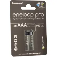 Panasonic eneloop pro 2x AAA 930mAh - 2er Blister (BK-4HCDE/2CP)