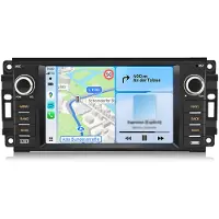 AWESAFE Autoradio Geschikt Voor Opel Vivaro B 2014 t/m 2018 - Geschikt Voor Renault Trafic III 2014 t/m 2021 - Carplay & Android auto - 2GB+64GB - GPS Navigatie Bluetooth WIFI