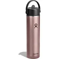 Hydroflask - Lightweight Wide Flex Straw Cap - Isoleerfles 710 ml, bruin