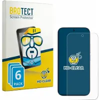 BROTECT - Screenprotector voor Xiaomi 17T - Folie Beschermfolie transparant 6 Stuks