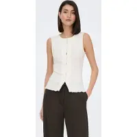 ONLY Jdyjelly Gilet Dames Wit Xl