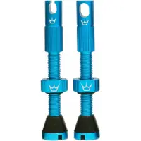 Chris King X Chris King MK2 Tubeless Ventielen 60mm, turquoise 2023 Tubeless Ventielen