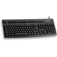 Cherry G83-6104LUNEU-2, tas, model G83-6104, met kabel, EU-lay-out, zwart
