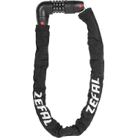 Zéfal BICYCLE ANTIVOL COMBINATIE Ketting M12 CODE DIAM 8mm L0.80M ZWART