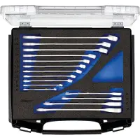 Gedore 1101-7-7 R Set ring- / steeksleutel