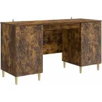 Syfax Bureau Gerookt eiken Bewerkt hout 142,5 x 50 x 75 cm
