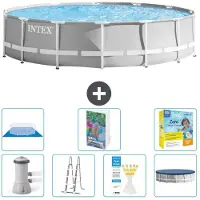 Intex Prism Frame Zwembad, rond - 427x107 cm - 6-delig, model S546