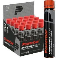 Powerbar Amino Mega 25ml 20 Units Neutral Flavour Vials Box Grijs