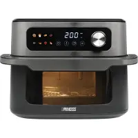 Princess Heteluchtfriteuse - Maxi Crisp Digital Airfryer 10L - 182480 - XXL - 1700W - 8 Bakprogramma's - PFAS-Vrij - Geschikt voor Pizza