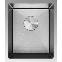 Mexen Trixo roestvrijstalen spoelbak 1-komorige 370 x 440 , inox HC - 6412371000-01HC