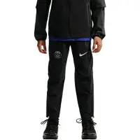 Nike Paris Saint-Germain Tech Woven Trainingsbroek 2026-2027 Kids Zwart Donkergrijs Wit