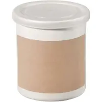 ASA Grande voorraadpot voor krijtbeschrijving, voorraadpot, pot, opbergpot, aardewerk, nude, 100 ml, 48781147