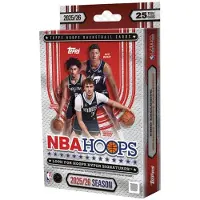 Topps 2025-26 NBA Hoops Hanger Box, Engelstalig
