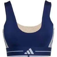 Adidas Sport bh 'Hyperglam' ecru / donkerblauw / wit