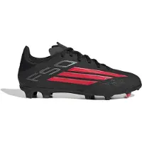 Adidas Sportschoen 'F50 League' grijs / rood / zwart