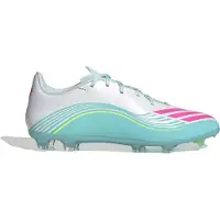 Adidas Voetbalschoen 'F50 Messi League' turquoise / neongroen / neonroze / wit