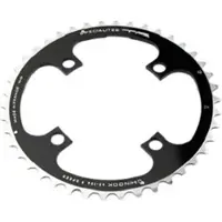 Spécialités T.A. CHINOOK 4 Punten Kettingring 104 mm 9 Speed Zwart
