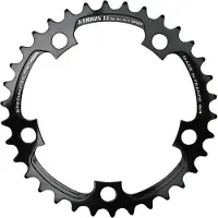Specialites Ta Ketting Ring Zelito Triple (74mm) Binnen 9 / 10S Zwart || Maat: 28
