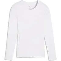 Puma teamLIGA26 Baselayer Tee LS Jr White